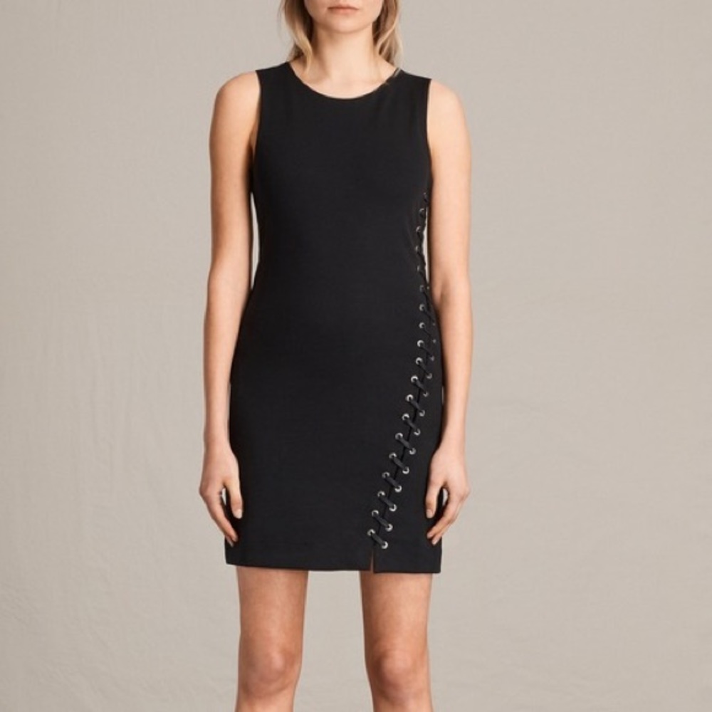 AllSaints Amara Lace dress